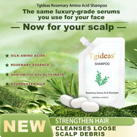 Tgideas Anti-Hair Fall Hair Loss Treatment Shampoo Oil Control anti Dandruff Haircare Rosemary Zinc PCA Help Hair Growth Amino Acid Hydrolyzed Protein Repair Reduce Hair Loss Scalp Cleanser Conditioner 250ML #Summerwins #Dealsforyoudays