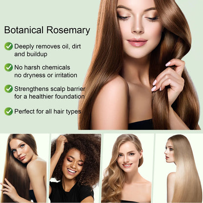 Tgideas Anti-Hair Fall Hair Loss Treatment Shampoo Oil Control anti Dandruff Haircare Rosemary Zinc PCA Help Hair Growth Amino Acid Hydrolyzed Protein Repair Reduce Hair Loss Scalp Cleanser Conditioner 250ML #Summerwins #Dealsforyoudays