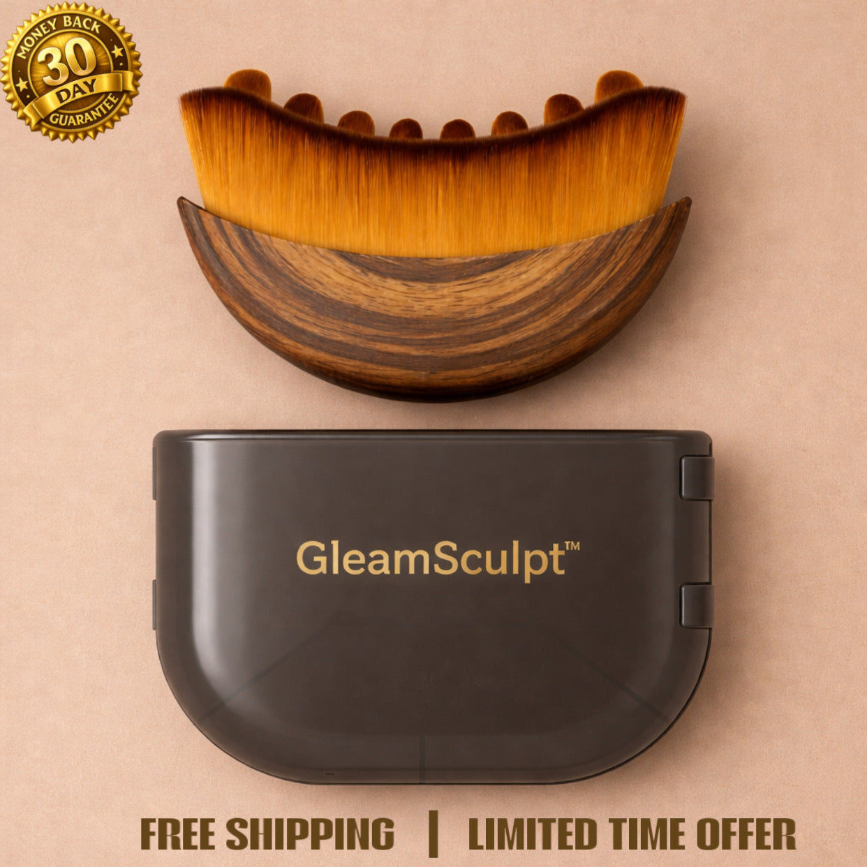 GleamSculpt™ Lymphatic Face Brush