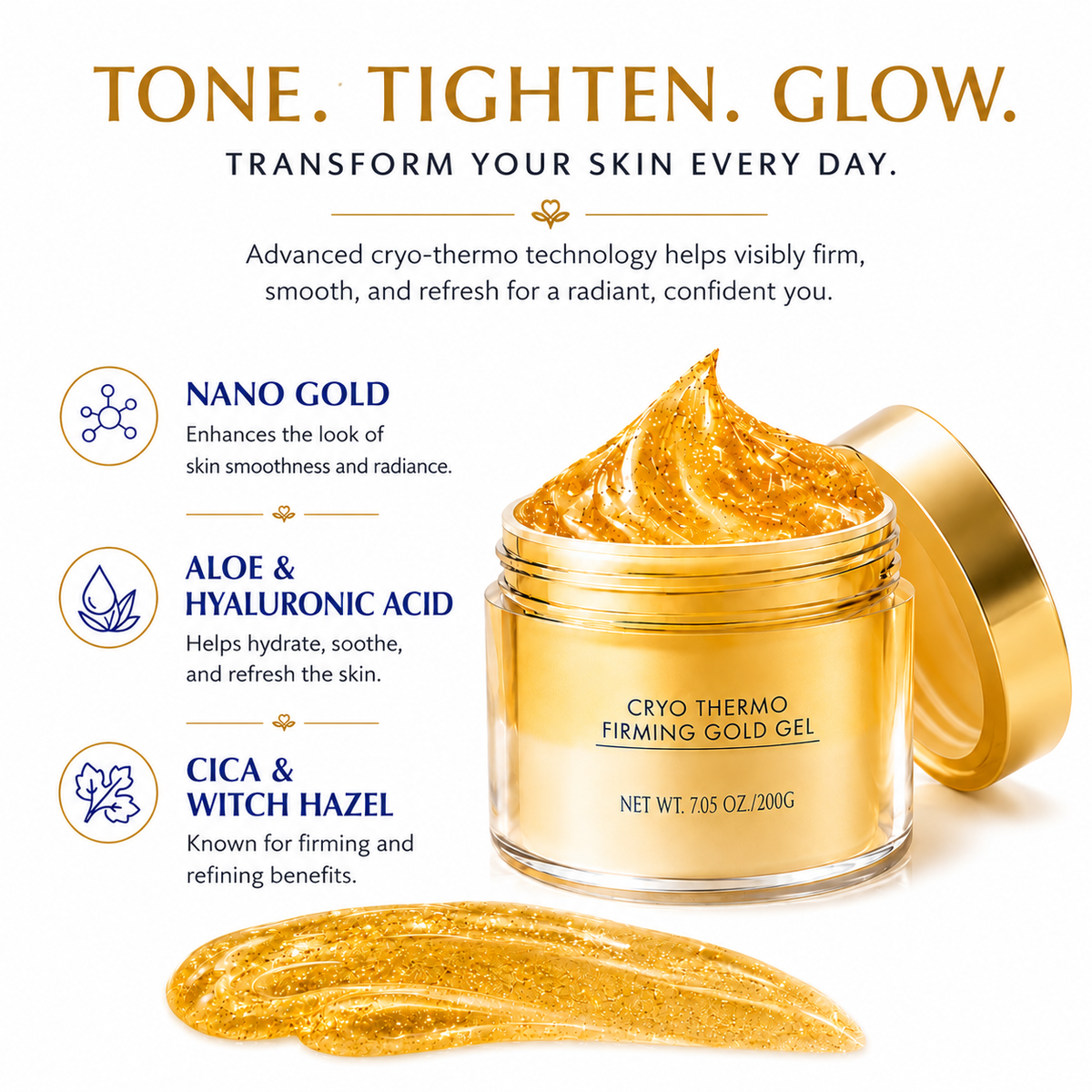 GleamSculpt™ Gold Body Gel