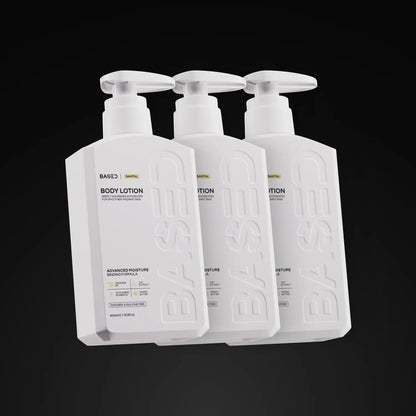 BASED Body Lotion | Advanced Moisture Binding, Deeply Nourished, Visibly Radiant | Simple, Effective, BASED.