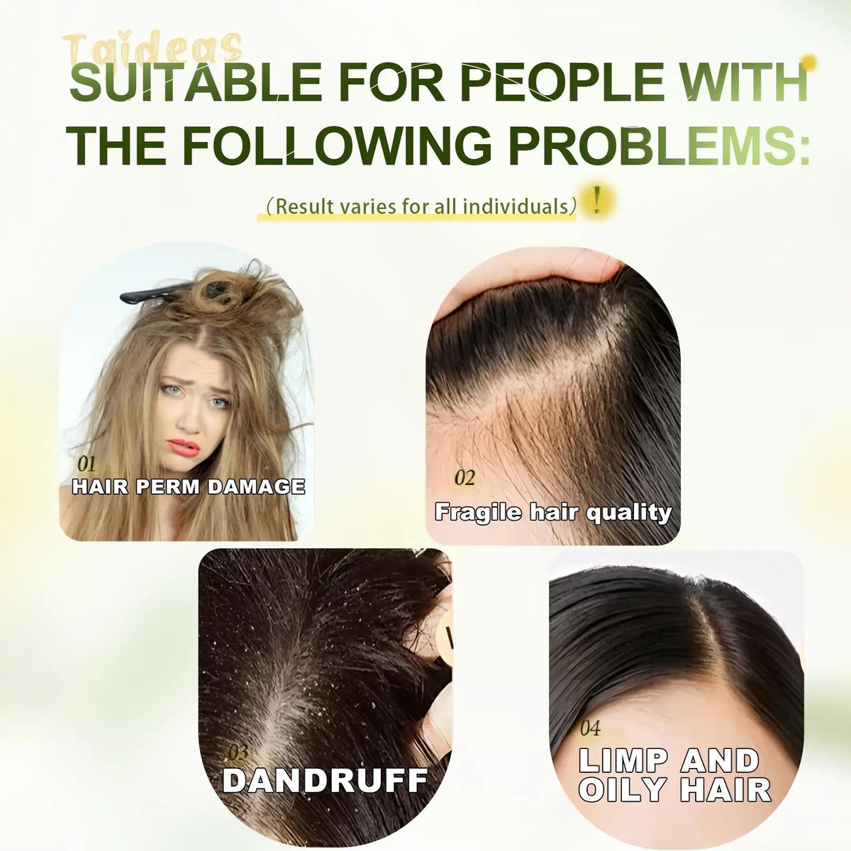 Tgideas Anti-Hair Fall Hair Loss Treatment Shampoo Oil Control anti Dandruff Haircare Rosemary Zinc PCA Help Hair Growth Amino Acid Hydrolyzed Protein Repair Reduce Hair Loss Scalp Cleanser Conditioner 250ML #Summerwins #Dealsforyoudays